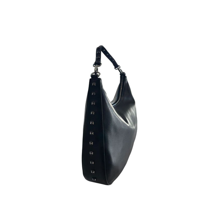 Black PU Women Shoulder Bag