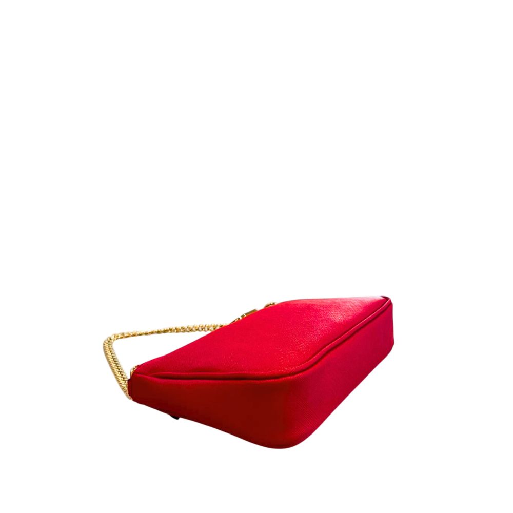 Red PU Women Crossbody Bag