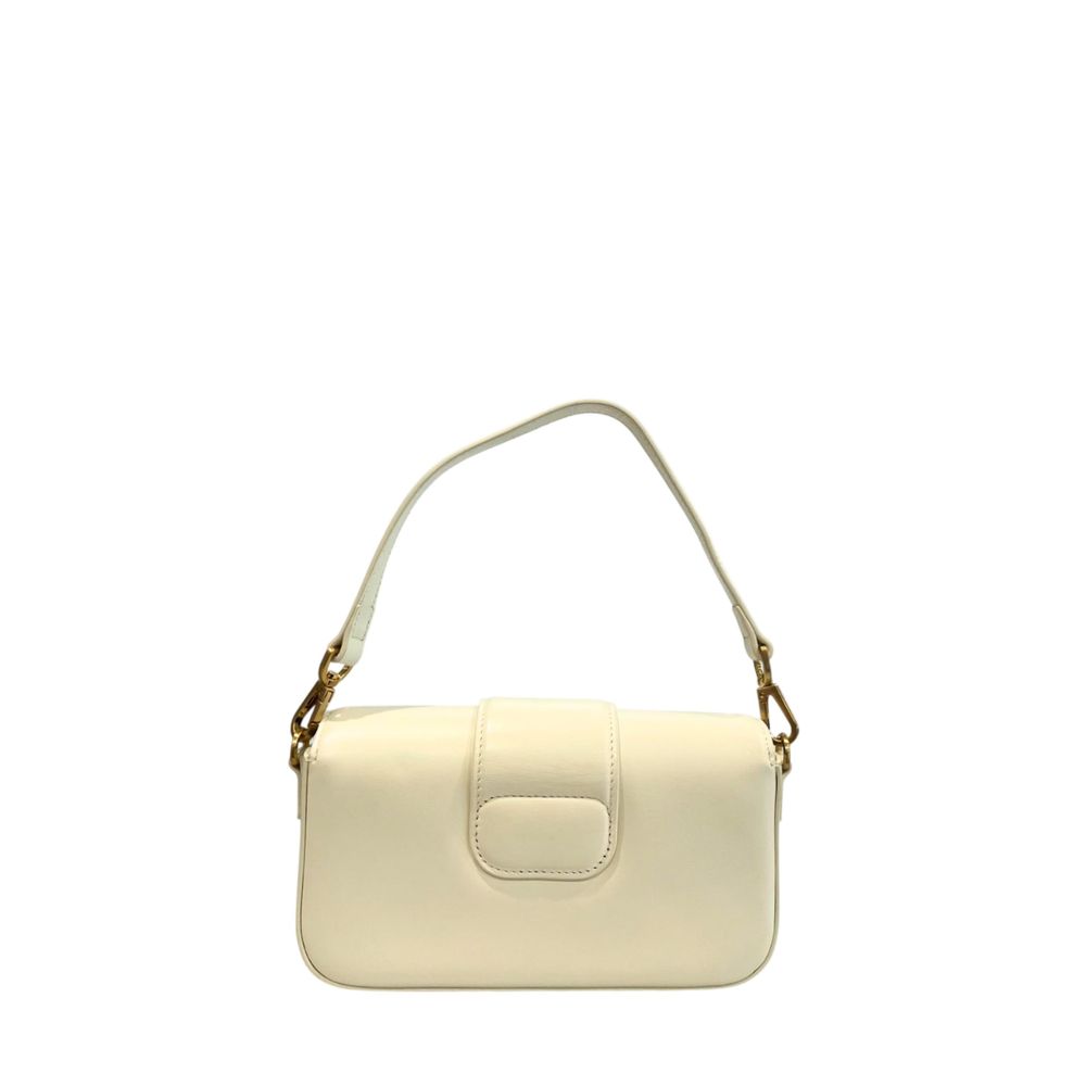 White Polyethylene Clutch Bag