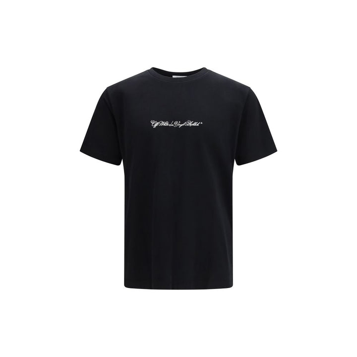Black Cotton T-Shirt