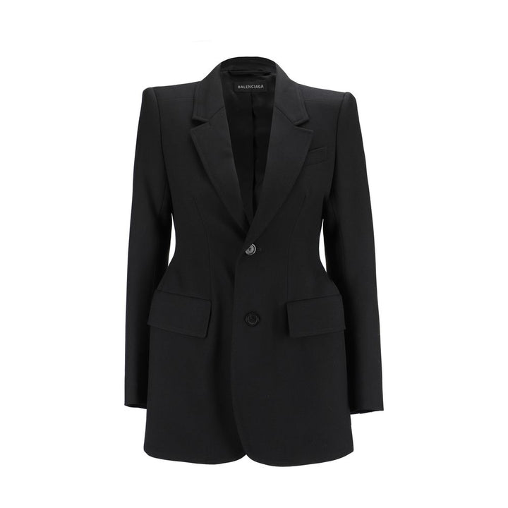 Black Wool Blazer