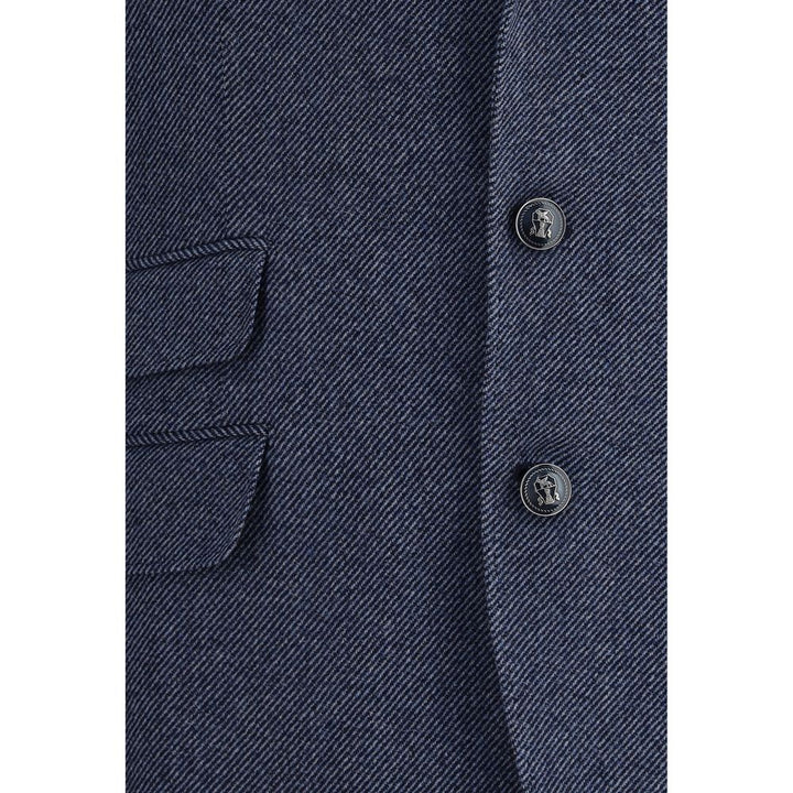 Blue Wool Blazer