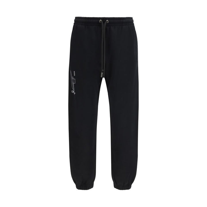 Black Cotton Joggers (Workout Pants)