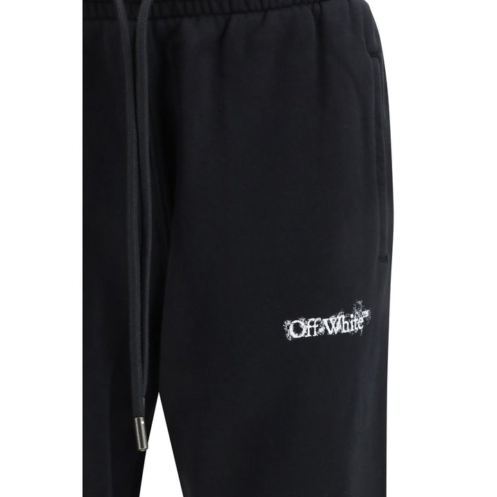 Black Cotton Joggers (Workout Pants)