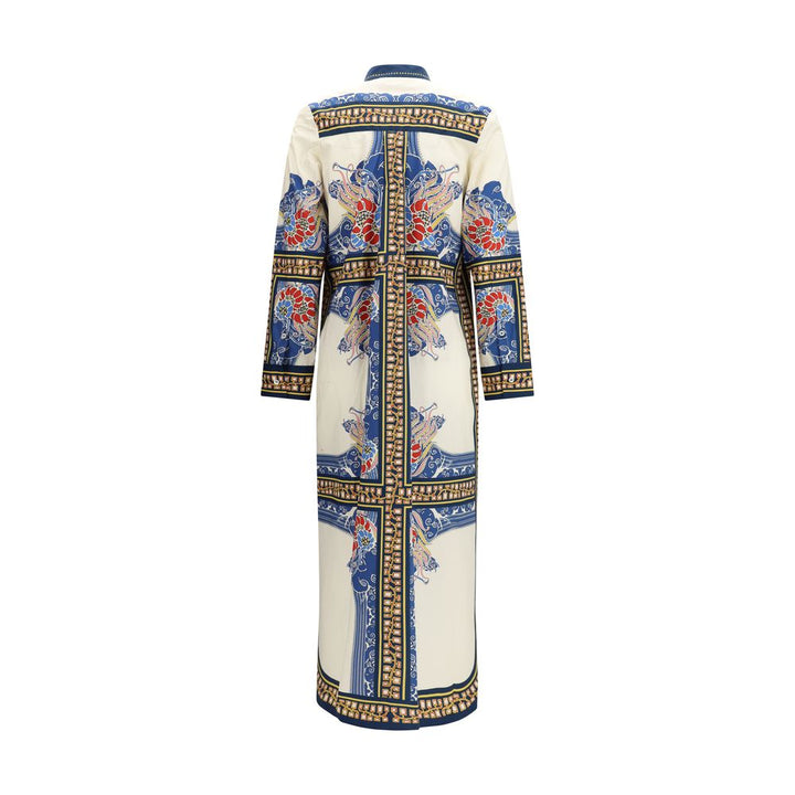 Multicolor Cotton Casual Dress