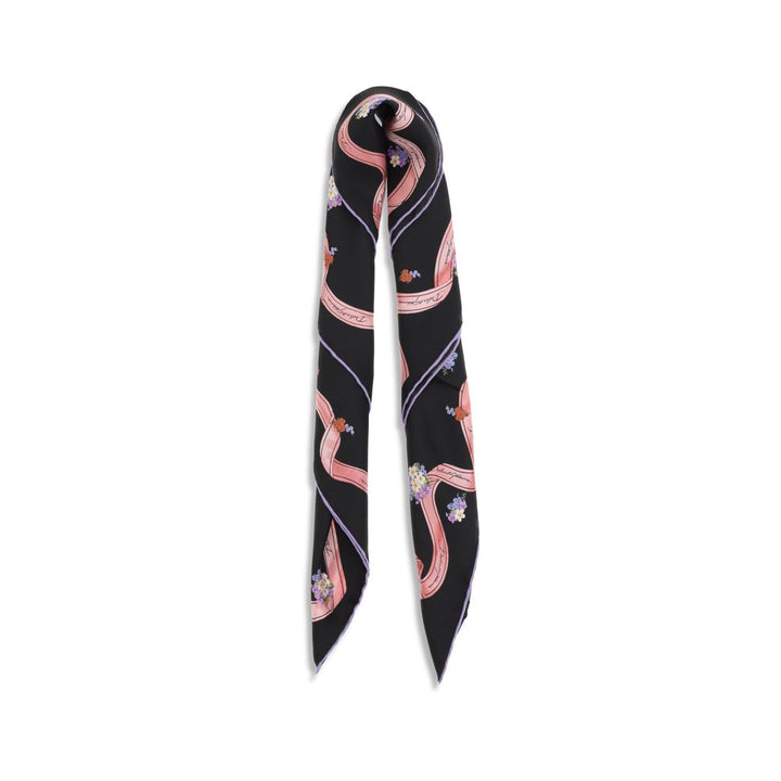 Multicolor Silk Scarf