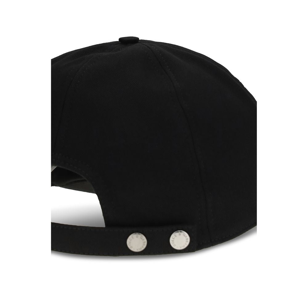 Black Cotton Cap (Baseball Hat)