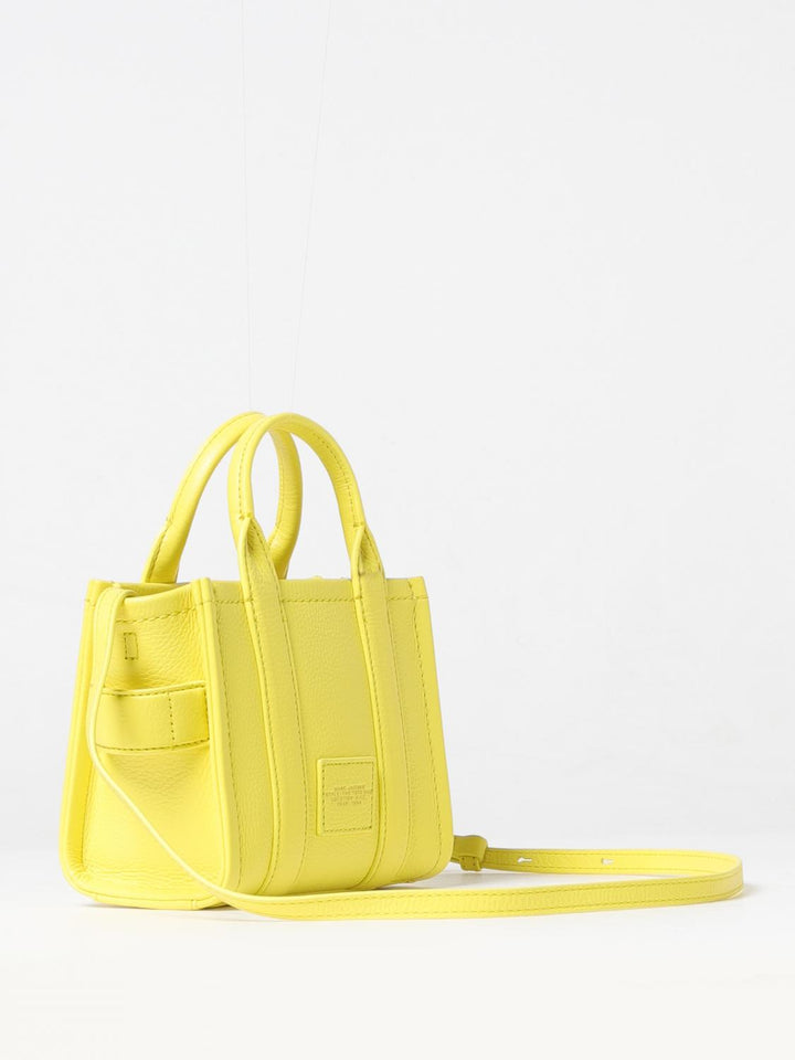 Bicolor Leather Tote Bag