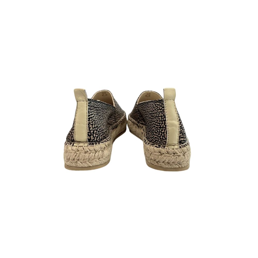 Beige Textile Women Platform Sandal