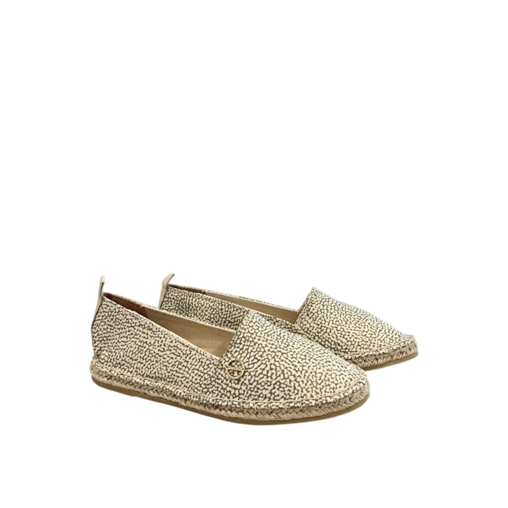 Green Textile Women Sandal