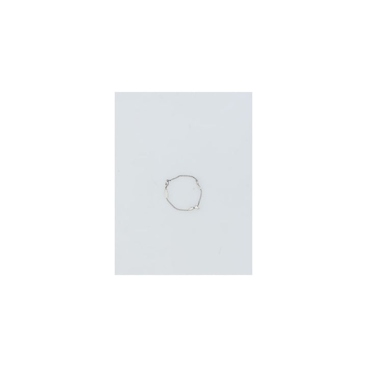 Silver Glass Bracelet