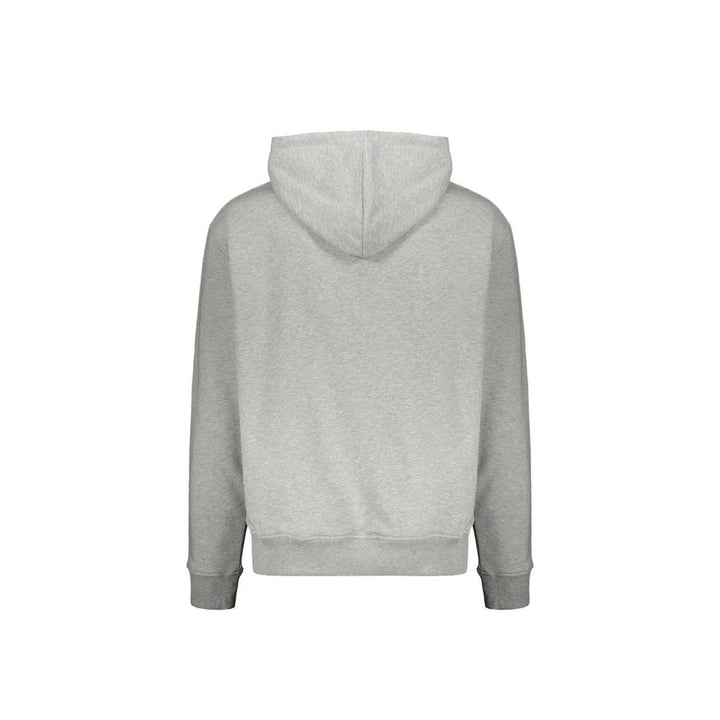 Gray Cotton Hoodie
