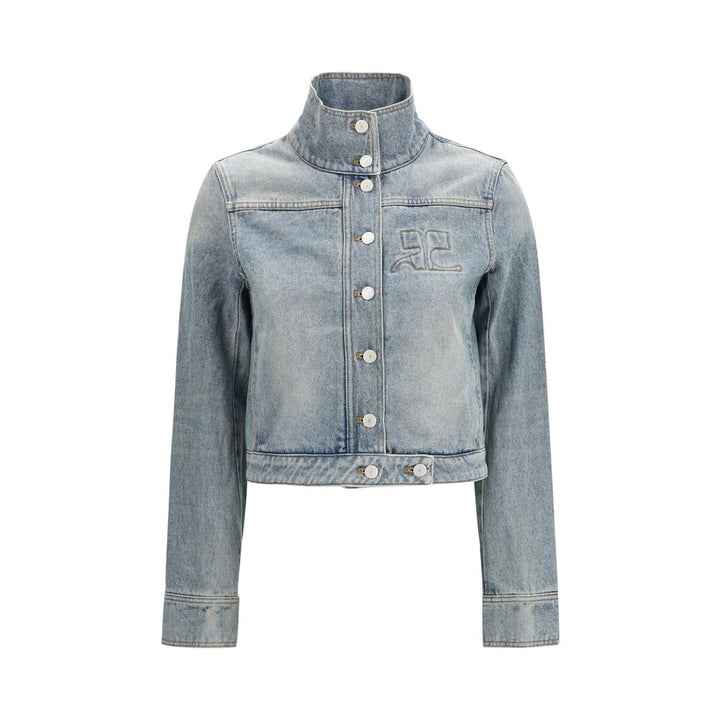 Blue Cotton Denim Jacket