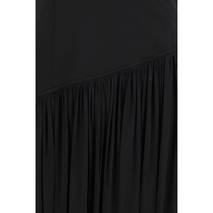 Black Viscose Cocktail Dress