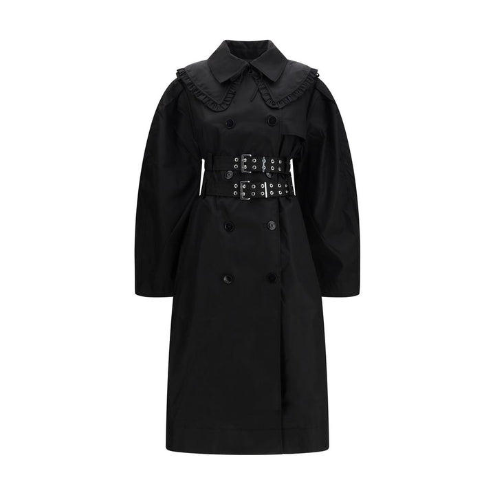 Black Nylon Coat
