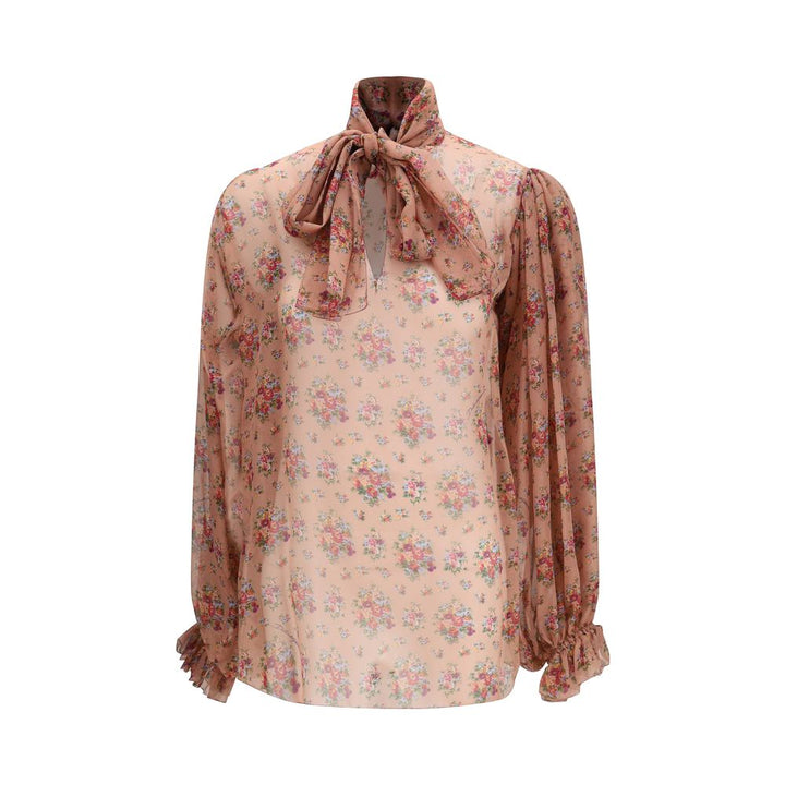 Multicolor Silk Blouse