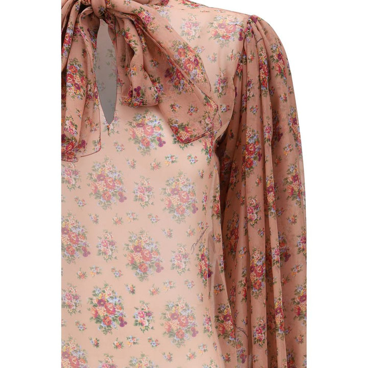 Multicolor Silk Blouse