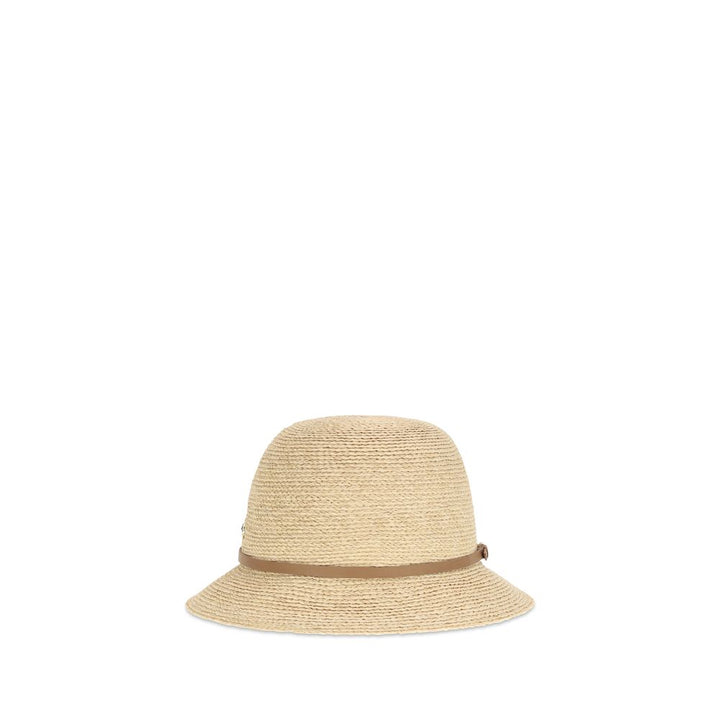 Beige Raffia Hat
