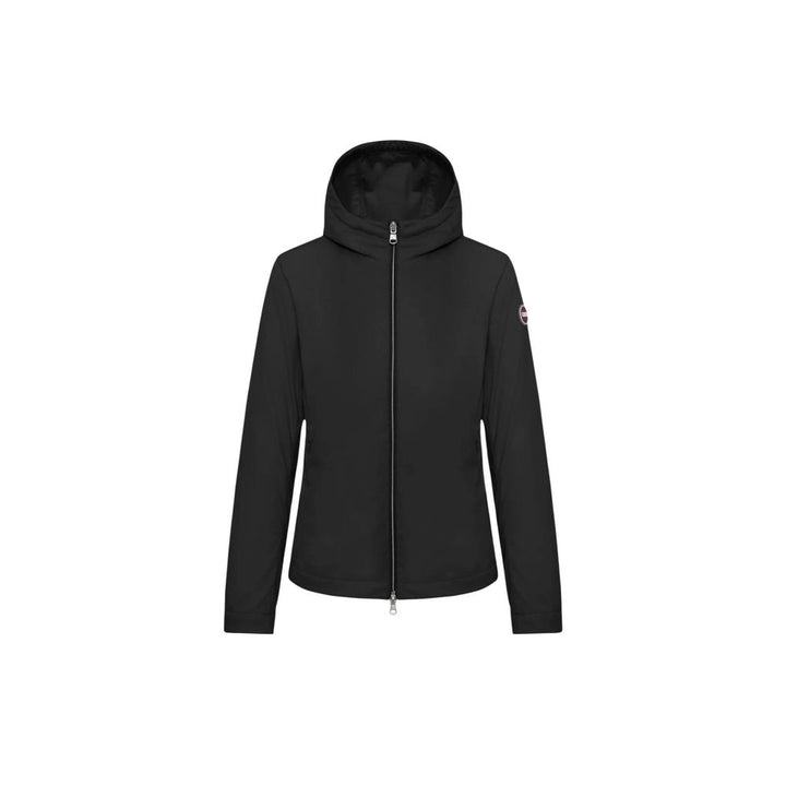 Black Polyester Shell Jacket