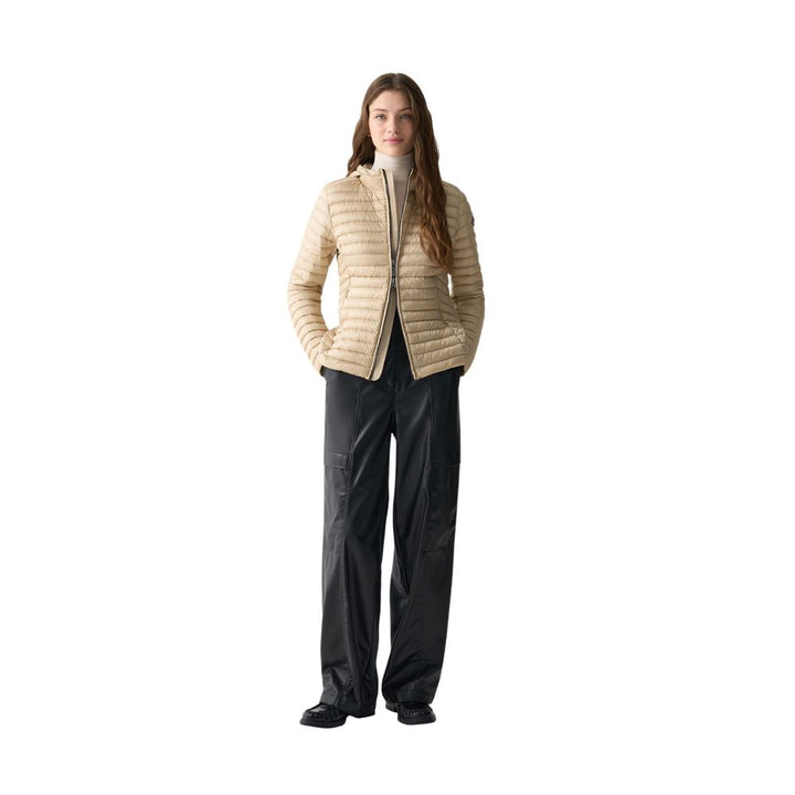 Beige Polyamide Coat