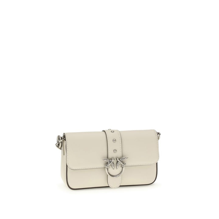 White Calf Leather Bos Taurus Shoulder Bag