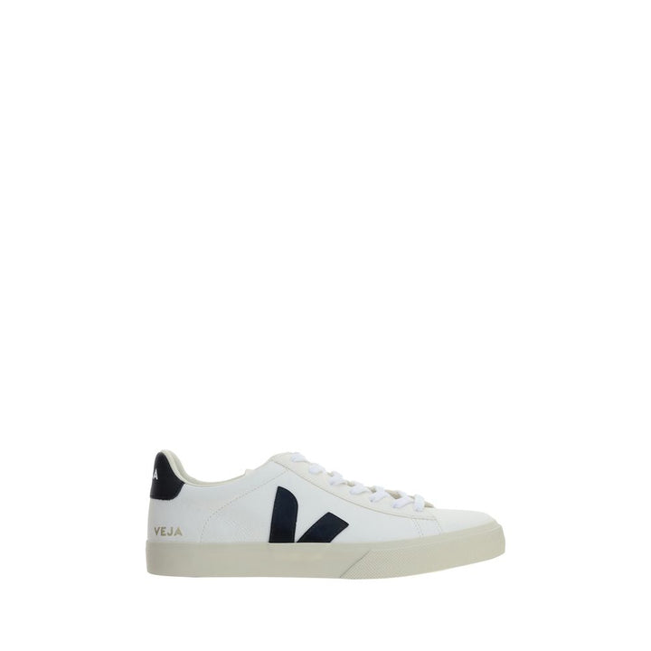 White Calf Leather Bos Taurus Low Top Sneakers