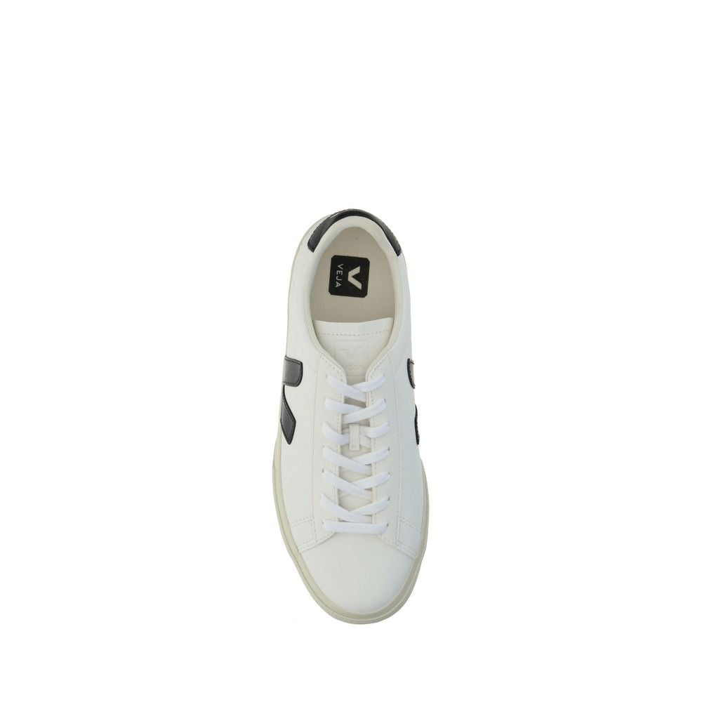 White Calf Leather Bos Taurus Low Top Sneakers