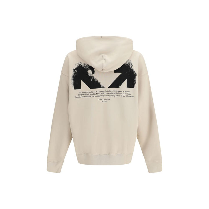Beige Cotton Sweatshirt
