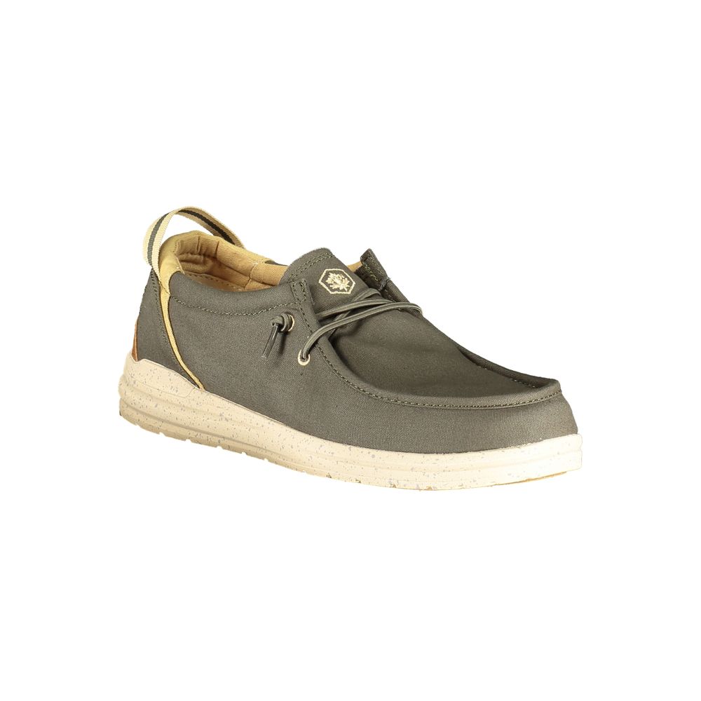 Verde Polyester Men Classic Shoe