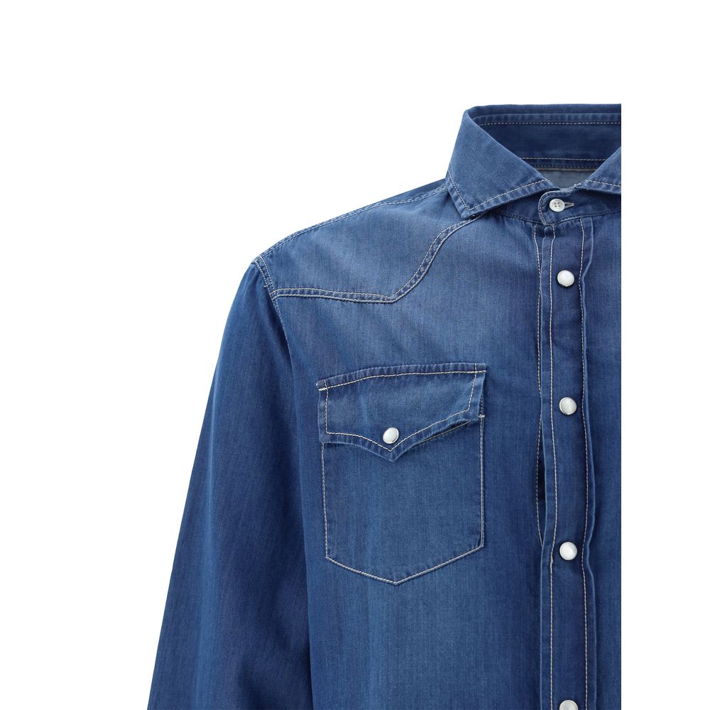 Blue Denim Shirt