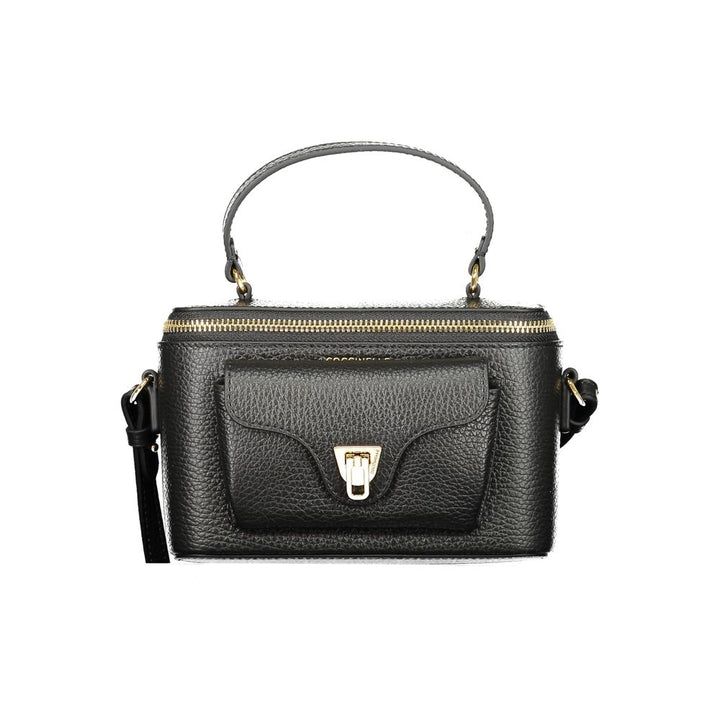 Black Leather Women Handbag