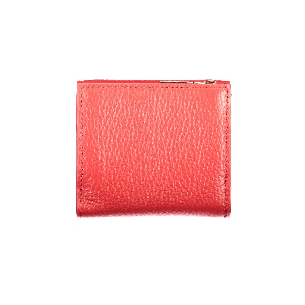 "Rosso Leather Women Wallet"