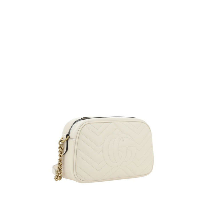 White Calf Leather Bos Taurus Shoulder Bag