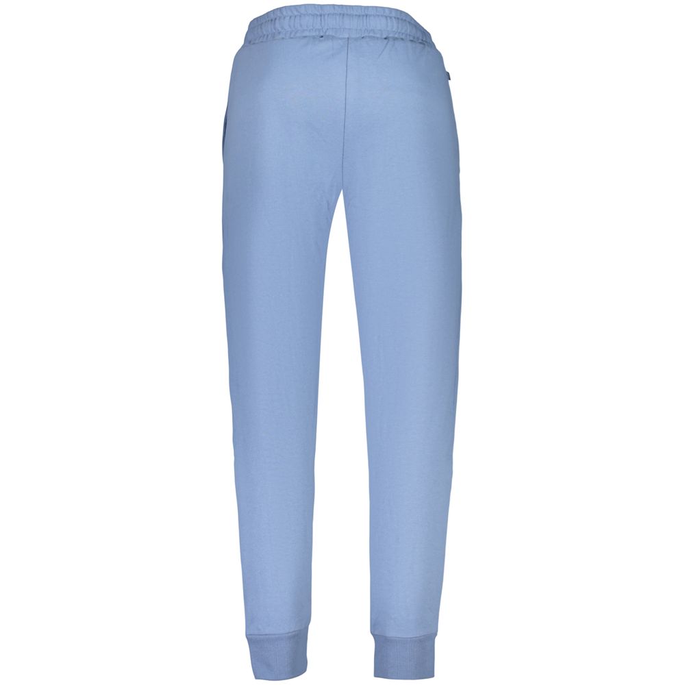Blu Cotton Mens Trousers