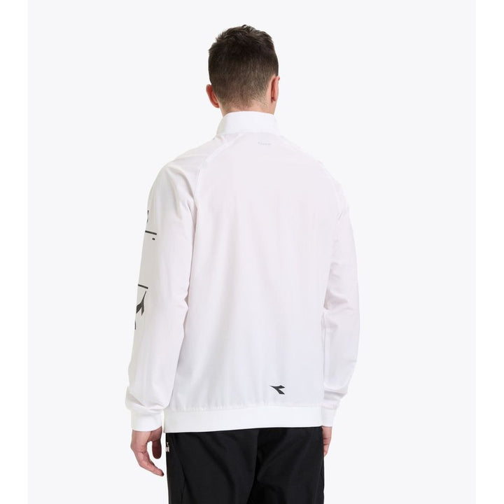 White Polyamide Shell Jacket