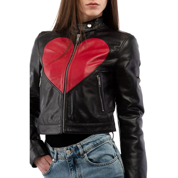 Multicolor Leather Jacket
