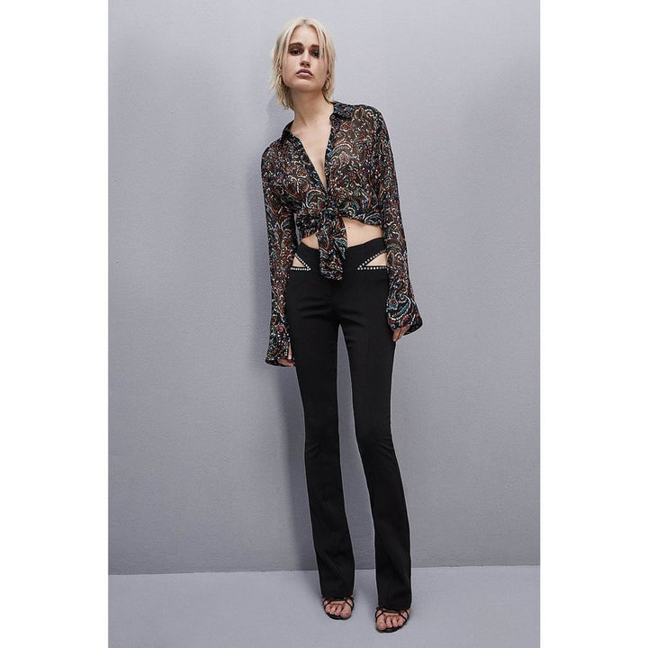 Multicolor Viscose Blouse