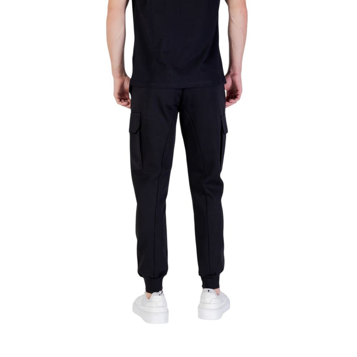 Black Cotton Joggers (Workout Pants)