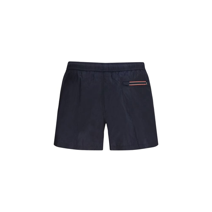 Blue Polyamide Short And Mini Shorts