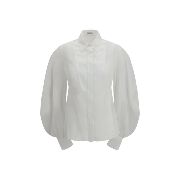 White Cotton Blouse