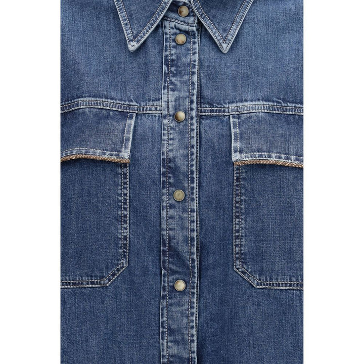 Blue Denim Shirt