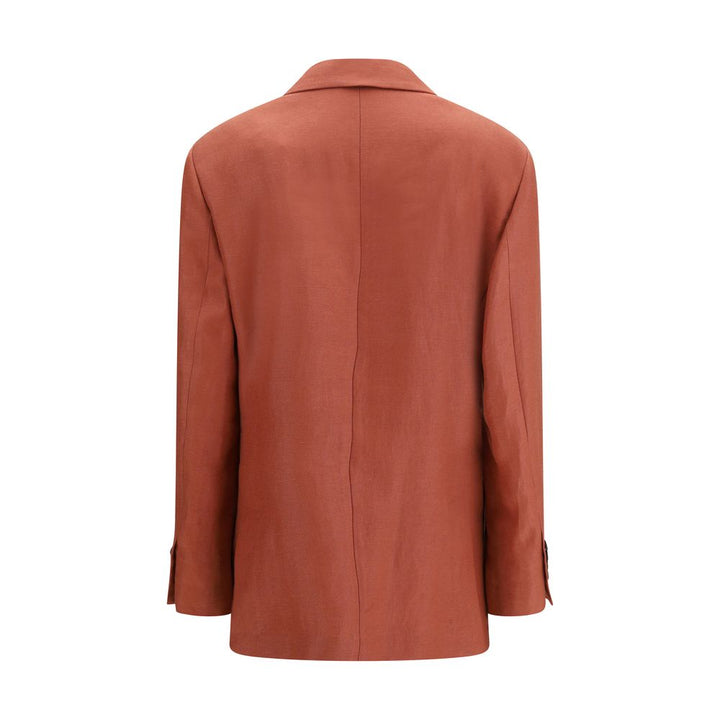 Multicolor Linen Blazer