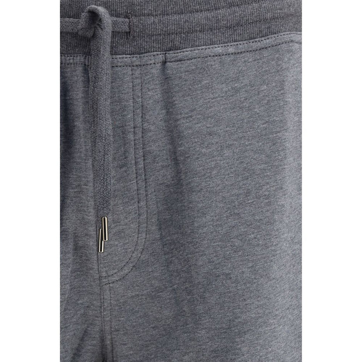 Gray Cotton Joggers (Workout Pants)