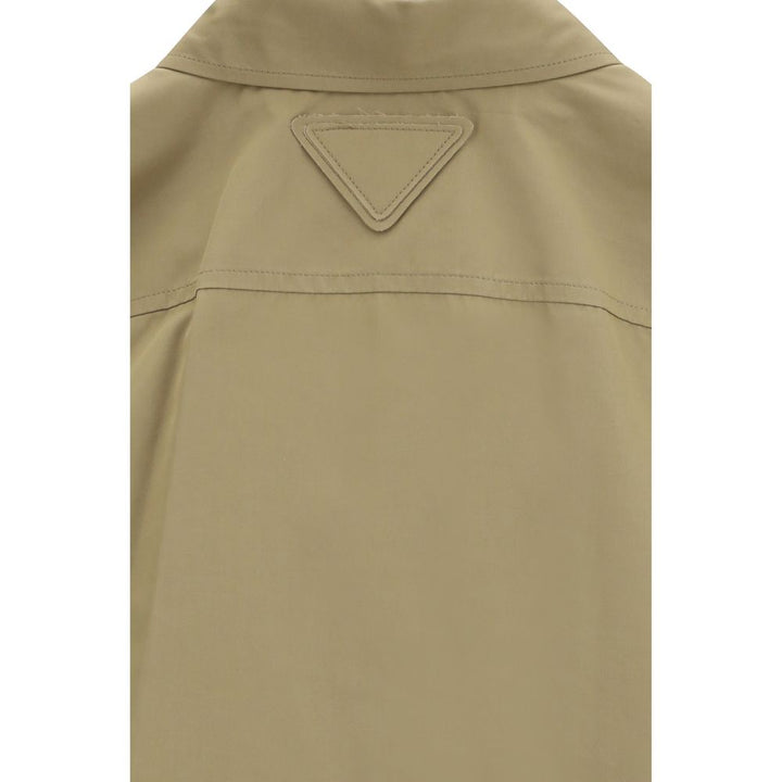 Beige Cotton Shirt