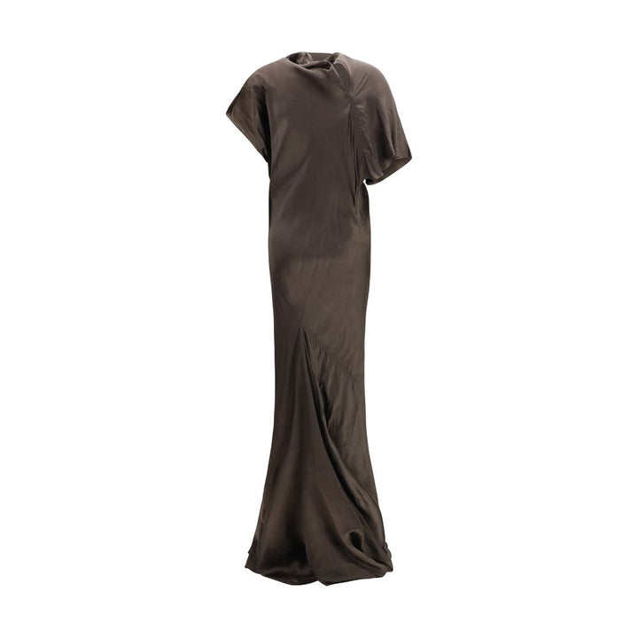 Brown Copper Long Dress