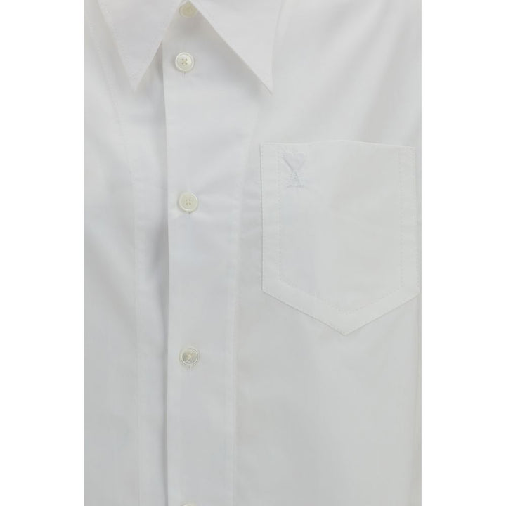 White Cotton Dress Shirt