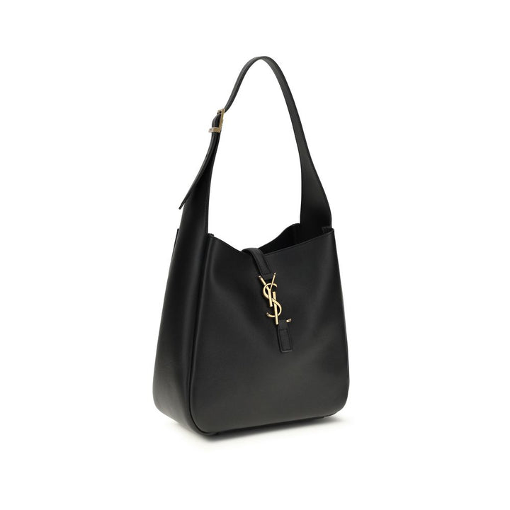 Black Calf Leather Bos Taurus Shoulder Bag