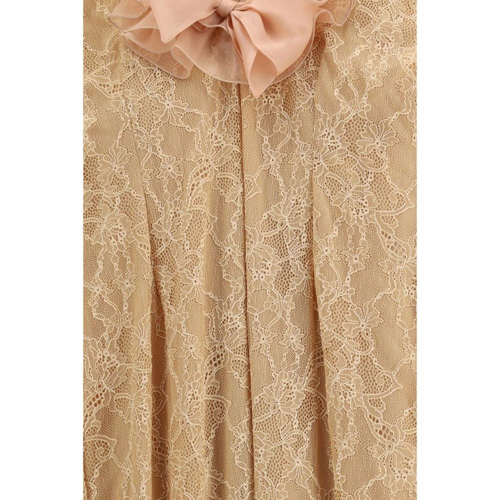 Multicolor Polyamide Cocktail Dress