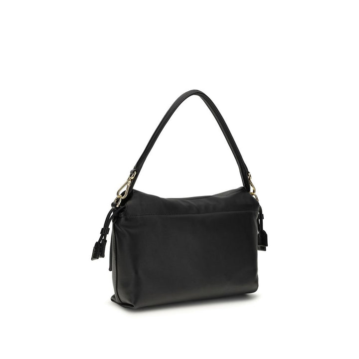 Black Calf Leather Bos Taurus Shoulder Bag