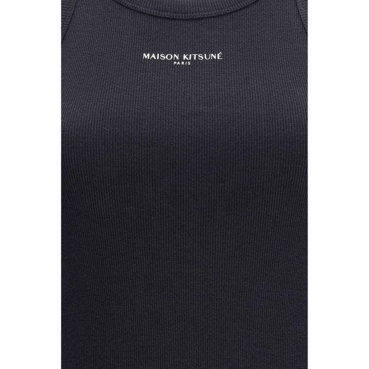 Black Cotton Casual Dress